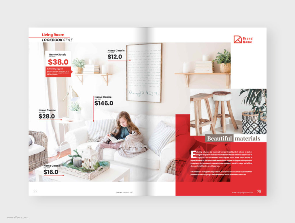 Ikea Style Catalog Template