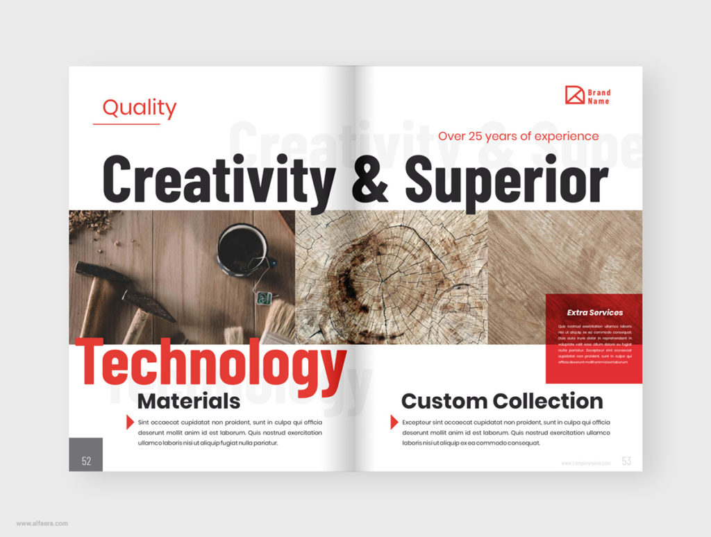 Product Catalog Brochure Template