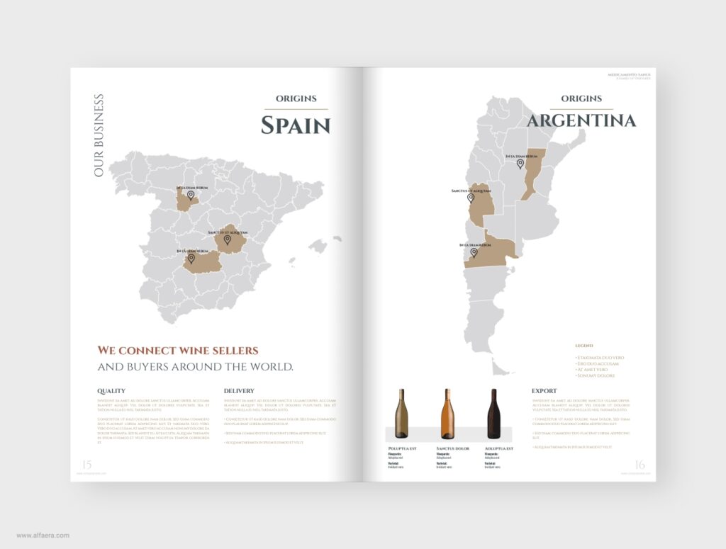 Wine Catalog Template