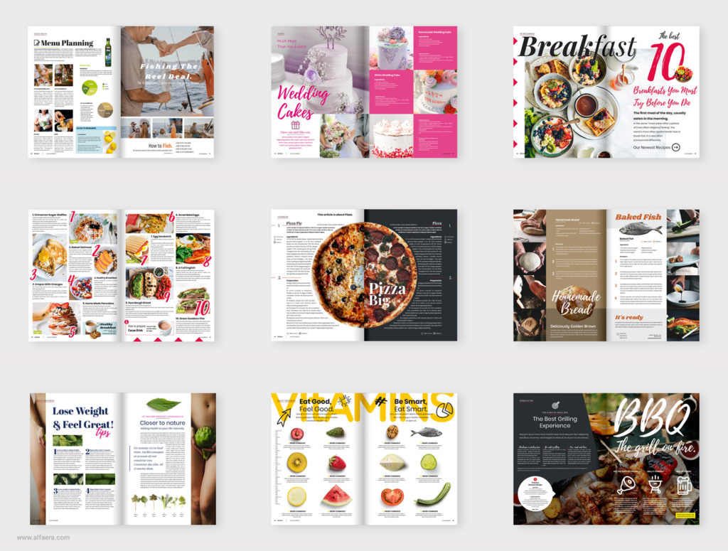 Food Magazine Layout