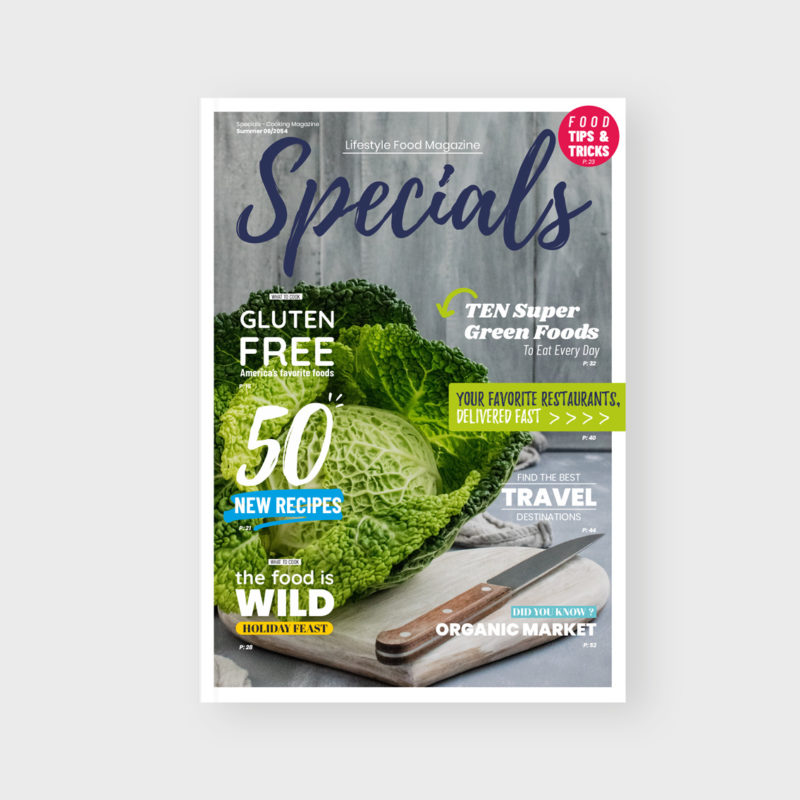 Food Magazine Template