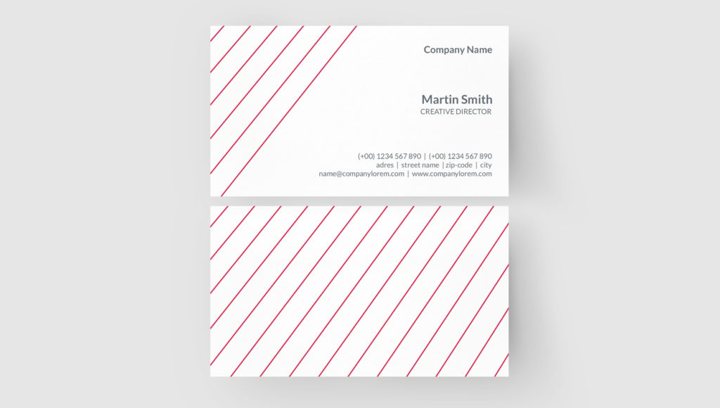 Business Card Template Coreldraw