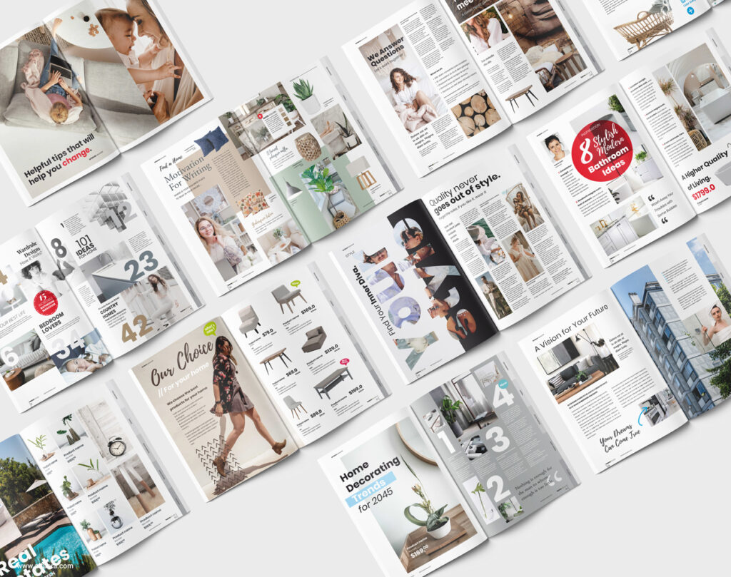 Interior Magazine Template