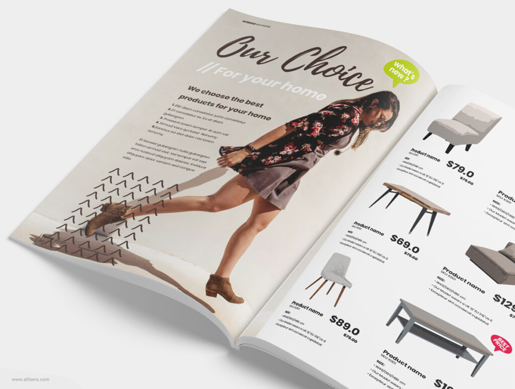 Interior Magazine Template