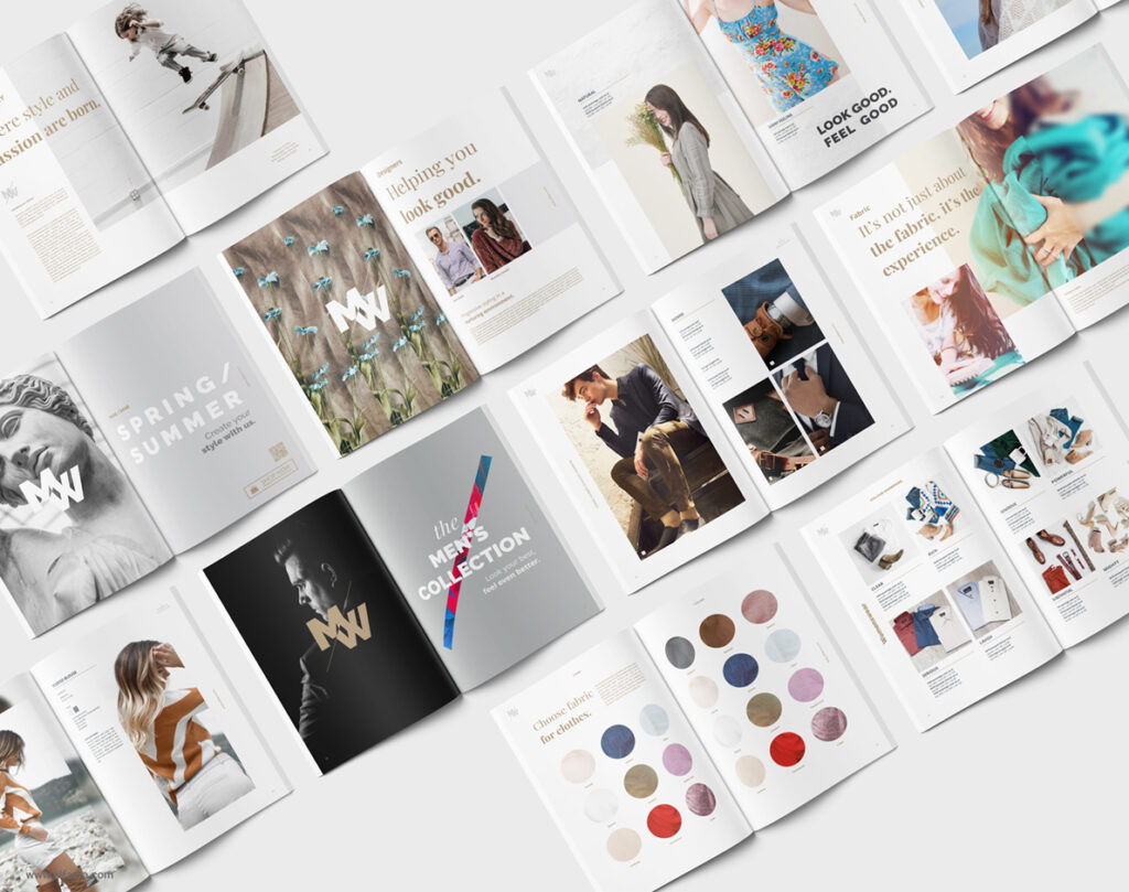 Lookbook Template CorelDRAW