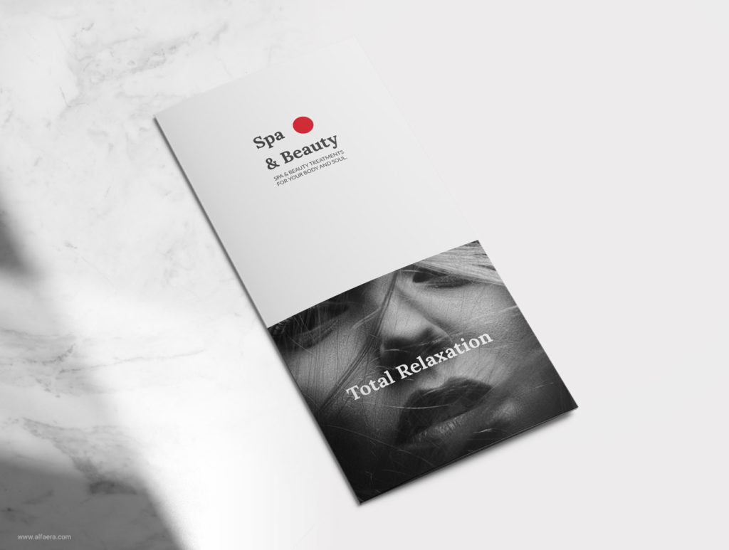 Spa Tri-fold Brochure Template