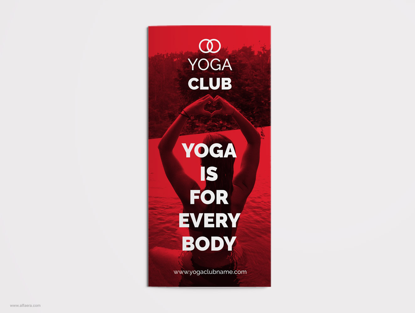 Yoga Tri  Fold  Brochure  Corel DRAW  ALFAERA CorelDRAW  